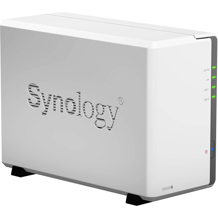 Synology DS220J 2 Bay 512MB Diskless Desktop NAS