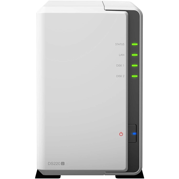Synology DS220J 2 Bay 512MB Diskless Desktop NAS
