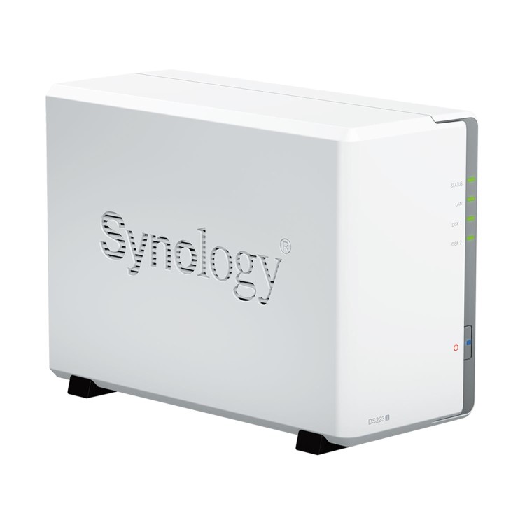 Synology DS223j 2-bay Desktop + 2 x 4TB IronWolf