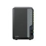 Synology DiskStation DS224+ 2GB RAM with 12TB Installed Storage 2 Bay SATA Desktop NAS