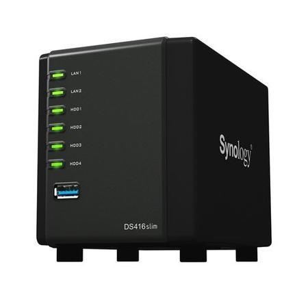 Synology DS416 Slim 2.5" 4 Bays Diskless Desktop NAS