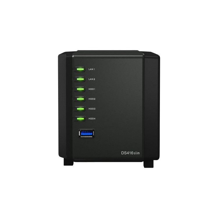 Synology DS416 Slim 2.5" 4 Bays Diskless Desktop NAS