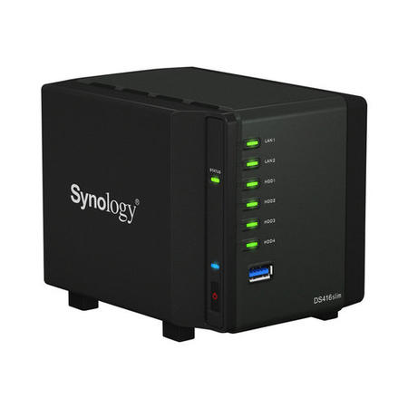 Synology DS416 Slim 2.5" 4 Bays Diskless Desktop NAS