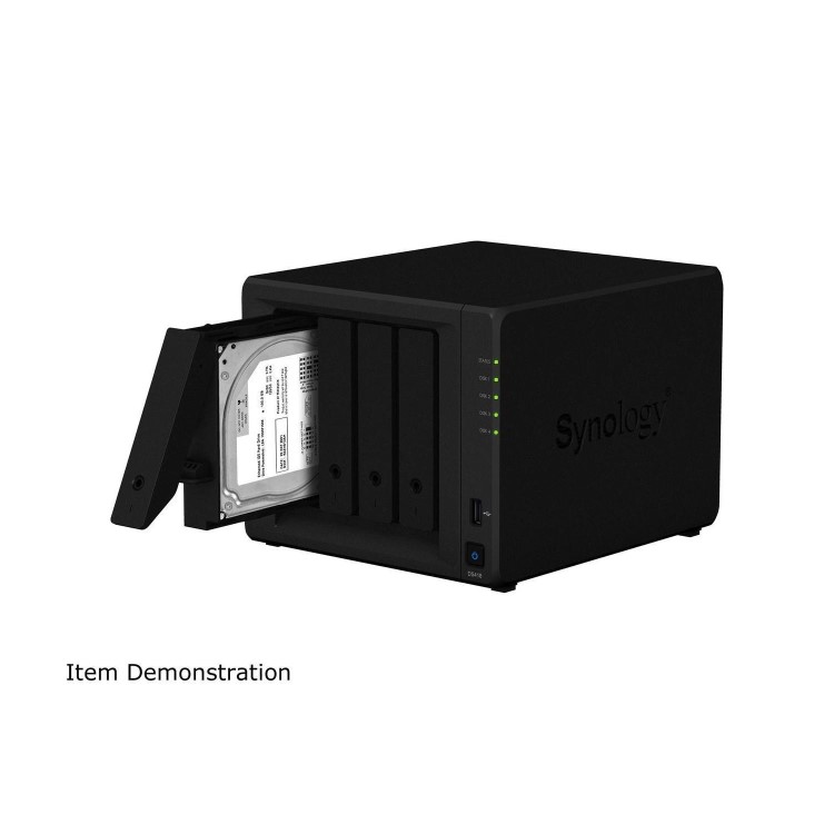 Synology DS418 4 Bay 2GB Diskless Desktop NAS