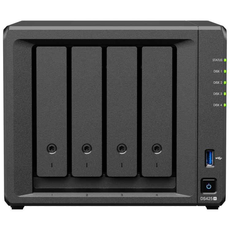 Synology DiskStation DS425+ 64TB HAT5300 HDD NAS
