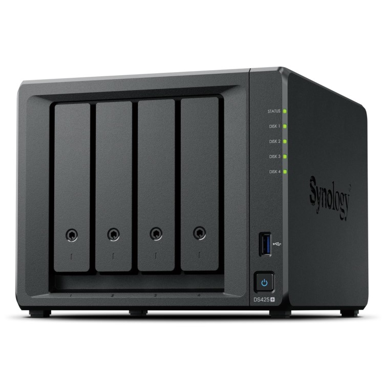 Synology DiskStation DS425+ NAS with 32TB (4 x 8TB HAT5300) HDD Bundle