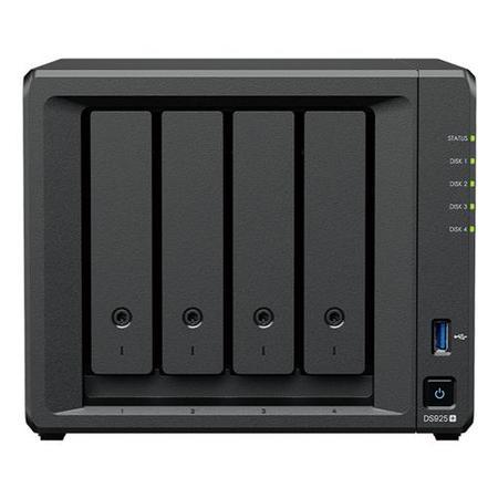 Synology DS925+ 4-Bay 64TB NAS w/ 4x16TB HAT3310 Hard Drive Bundle