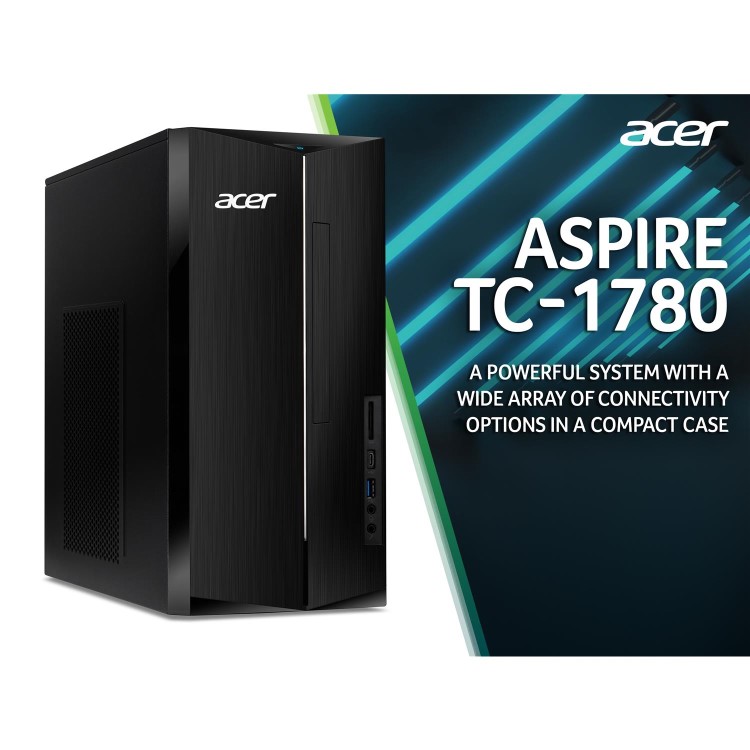 Acer Aspire TC-1780 Tower Intel Core i7-13700 8GB RAM 512GB SSD Windows 11 Desktop PC