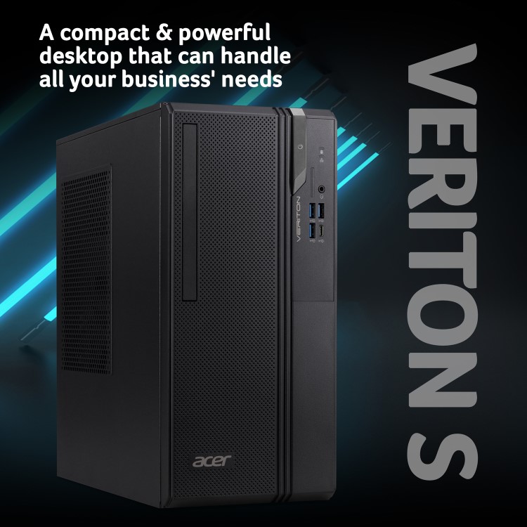 Acer Veriton 2000 Mid Tower Intel Core i3 14700 16GB RAM 512GB SSD Windows 11 Pro Desktop PC