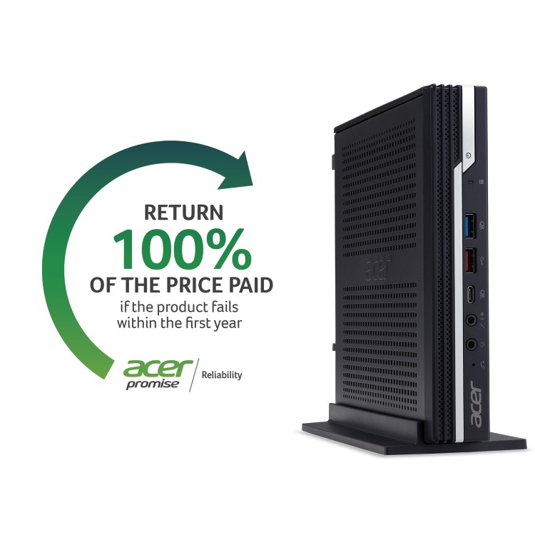 Acer Veriton N VN6670G Intel Core i5-10500 - 8GB 256GB - Windows 10 Pro - Desktop PC