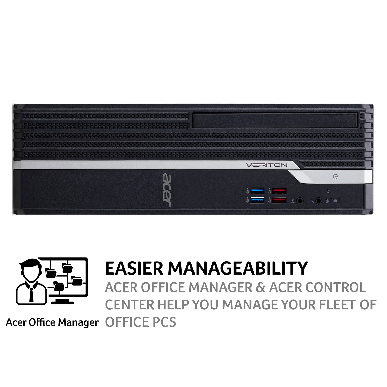 Acer Veriton X2 VX2680G Intel Core i5 11400 - 8GB 256GB - Windows 10 Pro - Desktop PC on Servers Direct Acer Veriton X2 VX2680G Intel Core i5 11400 - 8GB 256GB - Windows 10 Pro - Desktop PC on Servers Direct