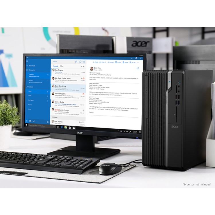 ACER Veriton VS2680G Intel Core i5-11400 - 8GB 256GB Windows 10 Pro - Desktop PC