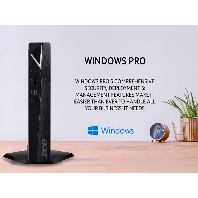 Acer VEN2580 Intel Core i5-1135G7 8GB 256GB SSD Windows 10 Pro Tiny Desktop PC