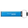 Kingston DataTraveler 2000 - USB flash drive - encrypted - 16 GB - USB 3.1