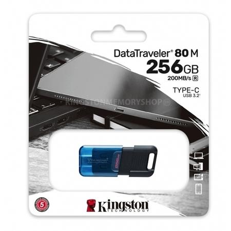Kingston DataTraveler 256GB USB-C 3.2 Flash Drive
