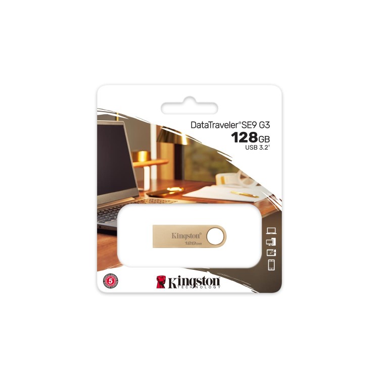 Kingston DataTraveler 128GB Metal USB 3.2 Flash Drive