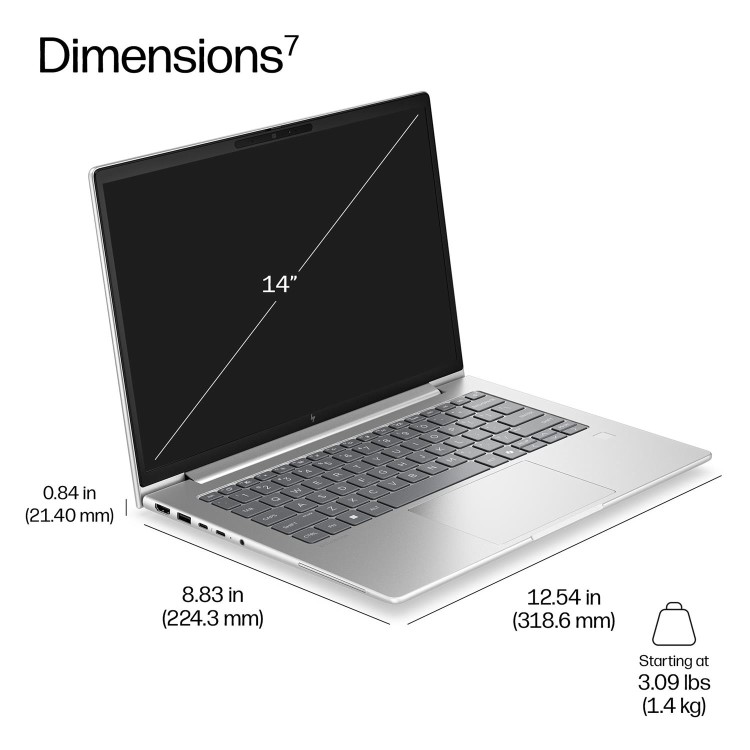 HP EliteBook 6 G2a 14 inch Laptop