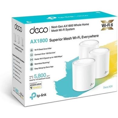 GRADE A1 - TP-Link AX1800 Whole-Home Mesh Wi-Fi System 3-Pack