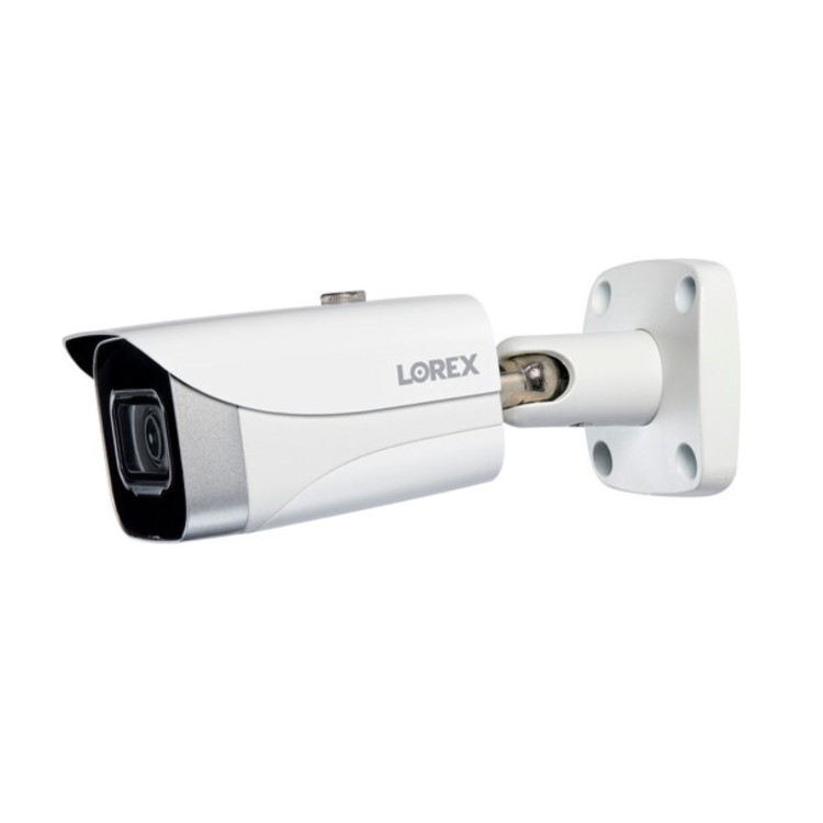 Lorex 8MP 4K Ultra HD White Basic IP Bullet Camera - 1 Pack