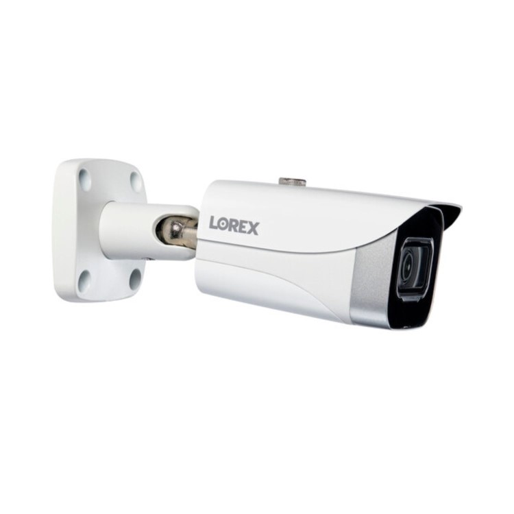 Lorex 8MP 4K Ultra HD White Basic IP Bullet Camera - 1 Pack