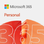 Microsoft Office 365 Personal Office Suite 1 User 1 Year Subscription Digital Download