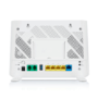 Zyxel EX3301-T0 - Wireless router - 4-port switch - GigE - Wi-Fi 6 - Dual Band - VoIP phone adapter