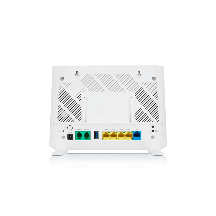 Zyxel EX3301-T0 - Wireless router - 4-port switch - GigE - Wi-Fi 6 - Dual Band - VoIP phone adapter