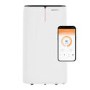 EcoSilent 12000 BTU Smart Portable Air Conditioner with HEPA Air Purifier and Heat Pump