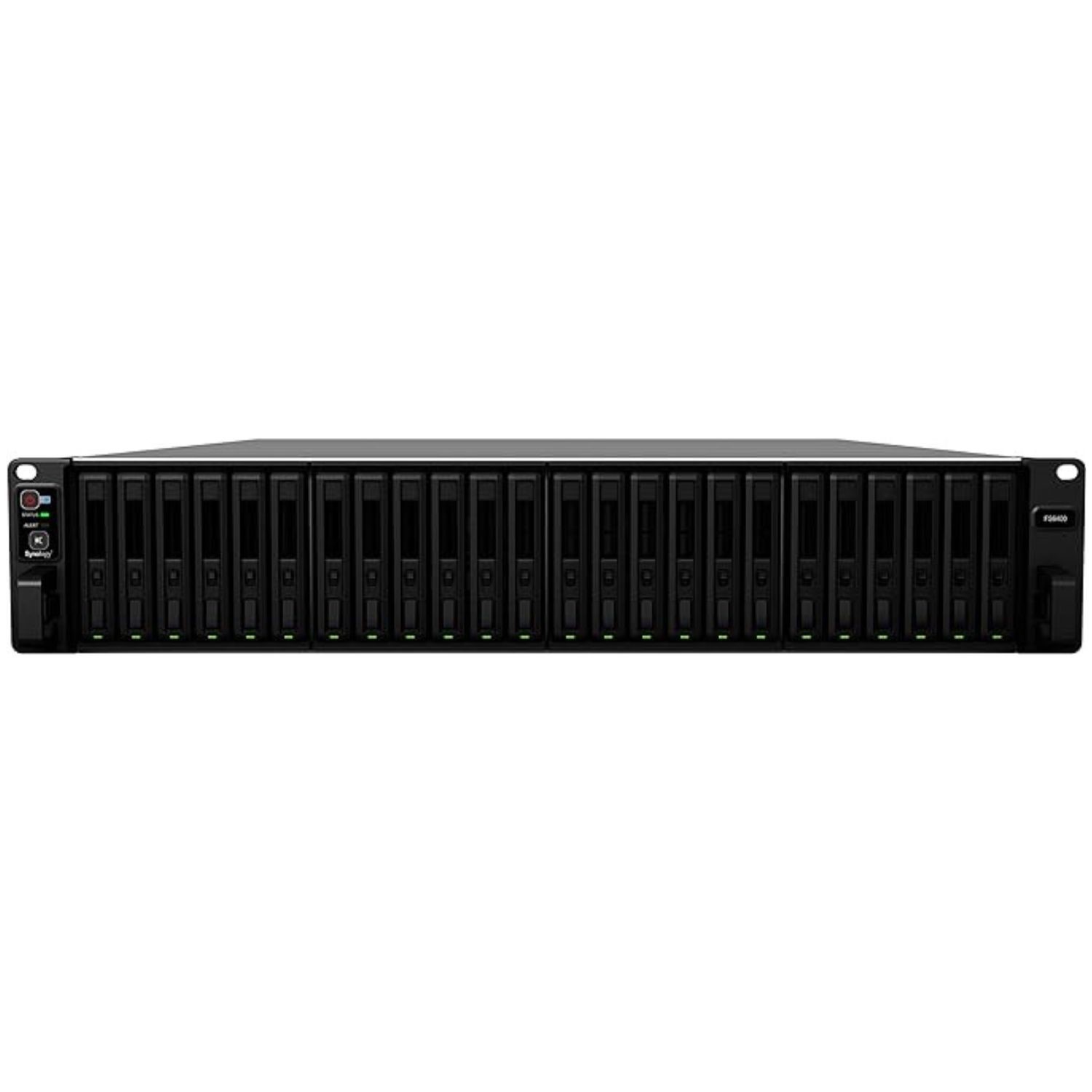 Image of Synology FlashStation FS6400 32GB RAM 24 Bay Diskless Rack NAS FS6400 Black