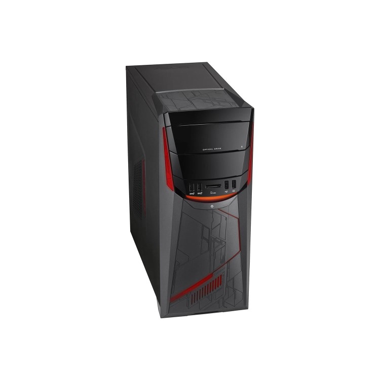 Refurbished Asus G11DF Ryzen 5-1400 8GB 1TB + 256GB RX 480 4GB Windows 10 Gaming Desktop PC