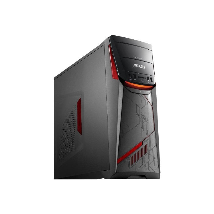Refurbished Asus G11DF Ryzen 5-1400 8GB 1TB + 256GB RX 480 4GB Windows 10 Gaming Desktop PC
