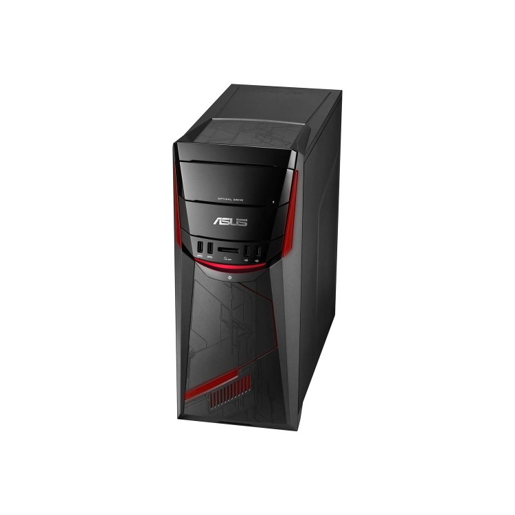 Refurbished Asus G11DF Ryzen 5-1400 8GB 1TB + 256GB RX 480 4GB Windows 10 Gaming Desktop PC