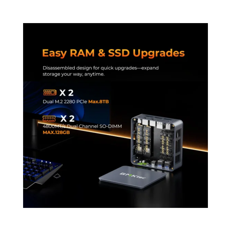 GMKTec NucBox M6 Ultra AMD Ryzen 5 7640HS 16GB RAM 1TB SSD Windows 11 Pro Mini PC