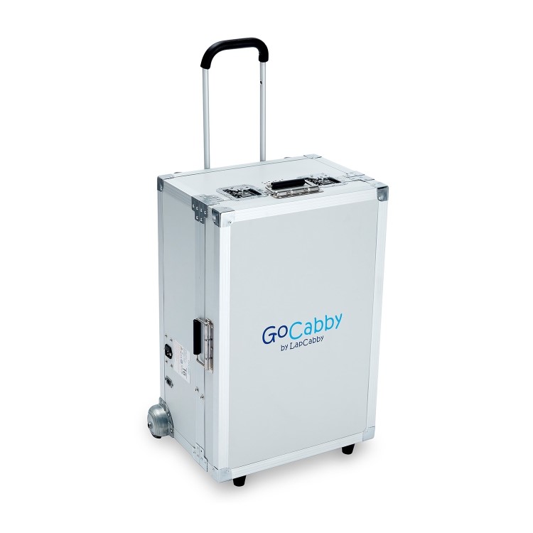 LapCabby GoCabby Portable for Tablets up to 11" Charging Case Trolley