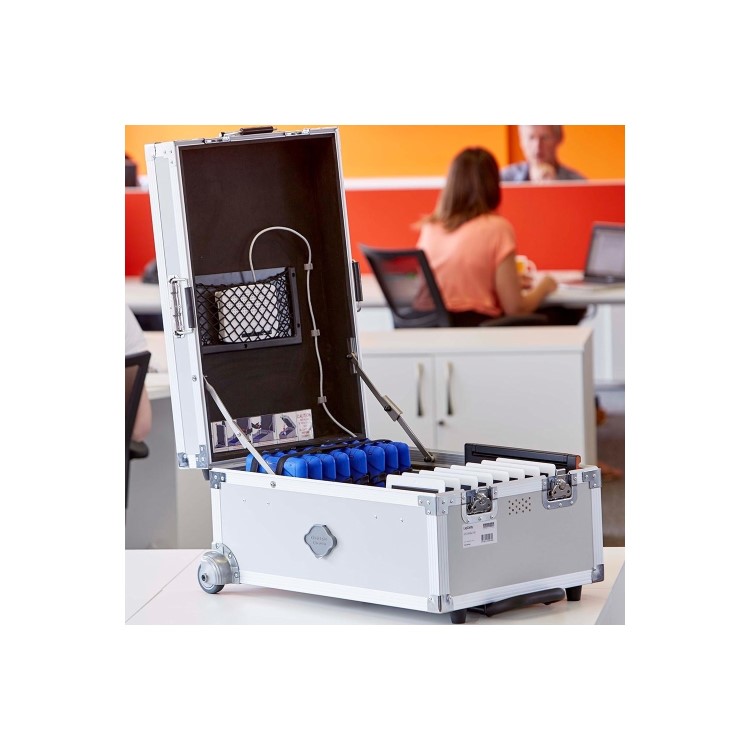 LapCabby GoCabby Portable for Tablets up to 11" Charging Case Trolley