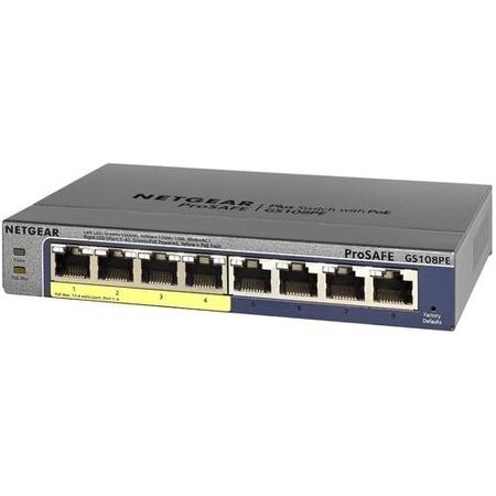 Netgear GS108PE Prosafe 8 Port Managed Switch