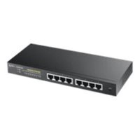 Zyxel GS1900-8HP v3 8-Port Smart Managed Rackmountable Gigabit PoE+ Switch