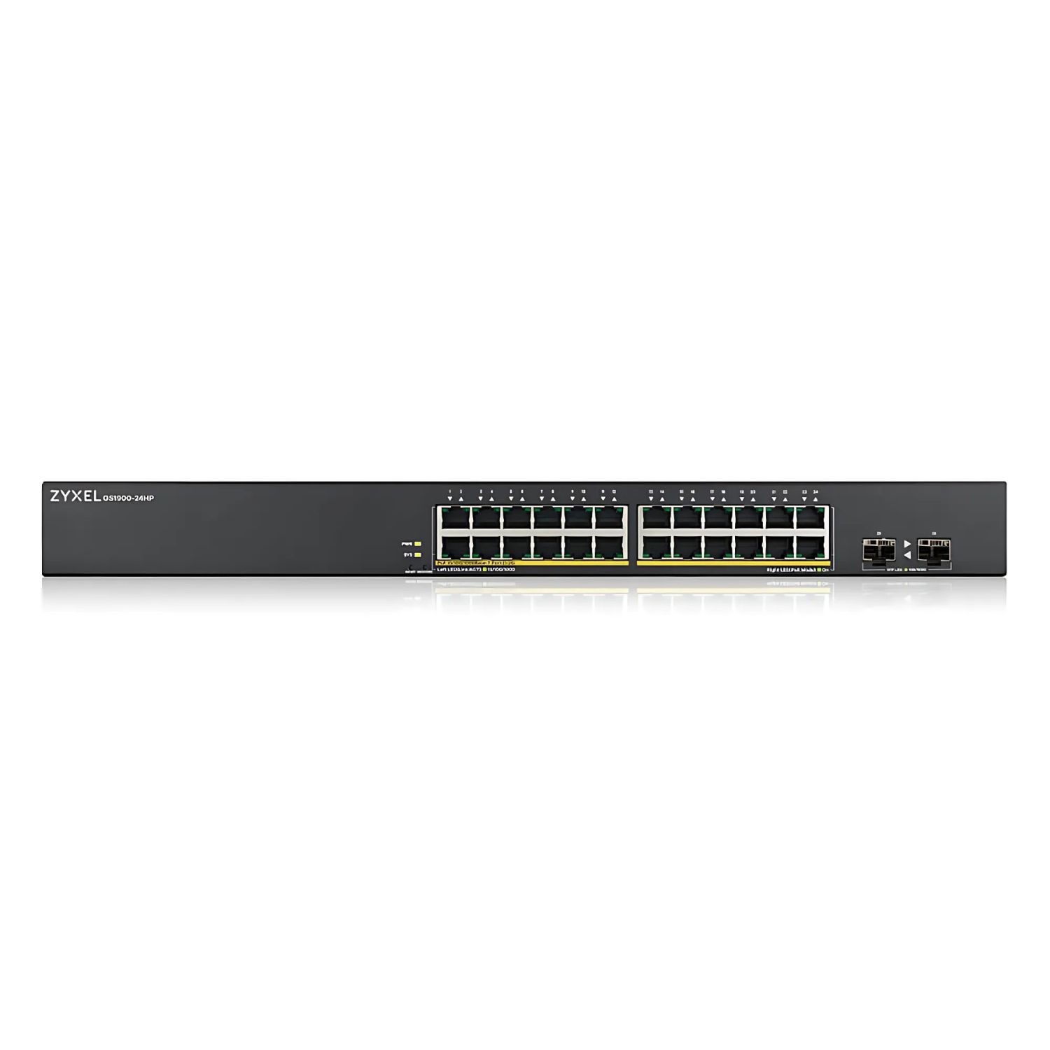 Zyxel Black Gs1900-24Hpv2 24-Port Smart Managed Rackmount Gigabit Switch