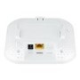 Zyxel GS1920-24HPv2 24-Port Smart Managed PoE+ Switch Bundle with NWA90AX WiFi 6 Dual-Radio PoE WAP White