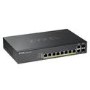 Zyxel GS2220-10HP - Switch - Managed - 8 x 10/100/1000 PoE+ + 2 x combo Gigabit SFP - rack-mountable