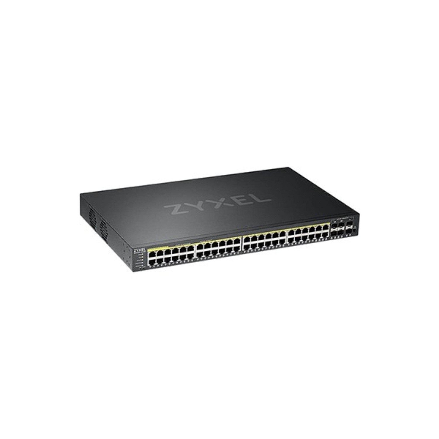 Zyxel Black Gs2220-50Hp 48-Port Gigabit Ethernet Poe+ L2 Rack-Mountable Managed Switch