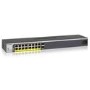 NETGEAR ProSAFE Easy-Mount 16-Port PoE+ Gigabit Smart Managed Switch with 2 SFP Ports