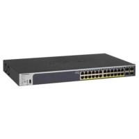Netgear GS728TPP Managed L2/L3/L4 Gigabit Ethernet 10/100/1000 Black 1U Power over Ethernet PoE