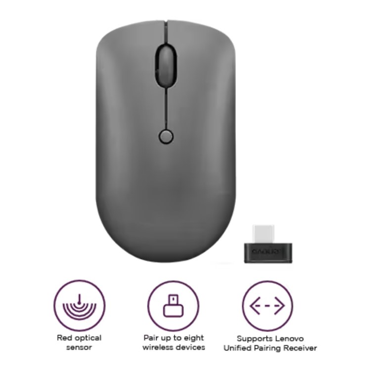 Lenovo 540 Wireless Mouse Storm grey