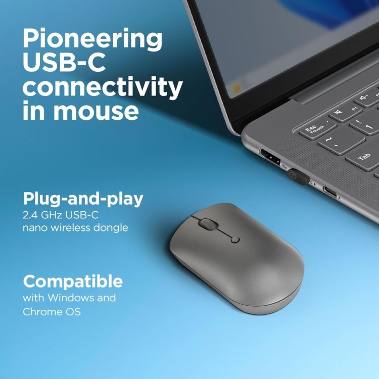 Lenovo 540 Wireless Mouse Storm grey