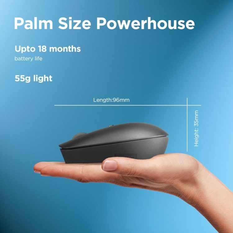 Lenovo 540 Wireless Mouse Storm grey