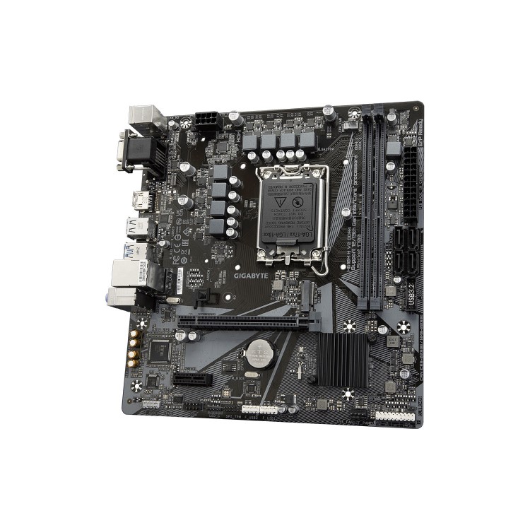 GIGABYTE H610M H V2 Intel H610 LGA 1700 DDR4 Micro ATX Motherboard
