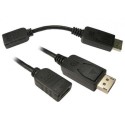 HDHDPORT-005CAB DisplayPort to HDMI Male-To-Female Adapter