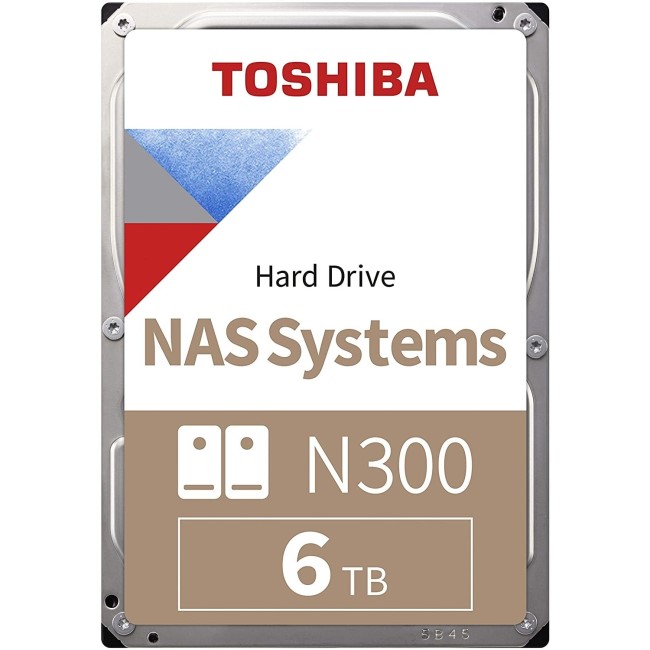 Toshiba N300 6TB SATA 3.5" NAS Internal Hard Drive