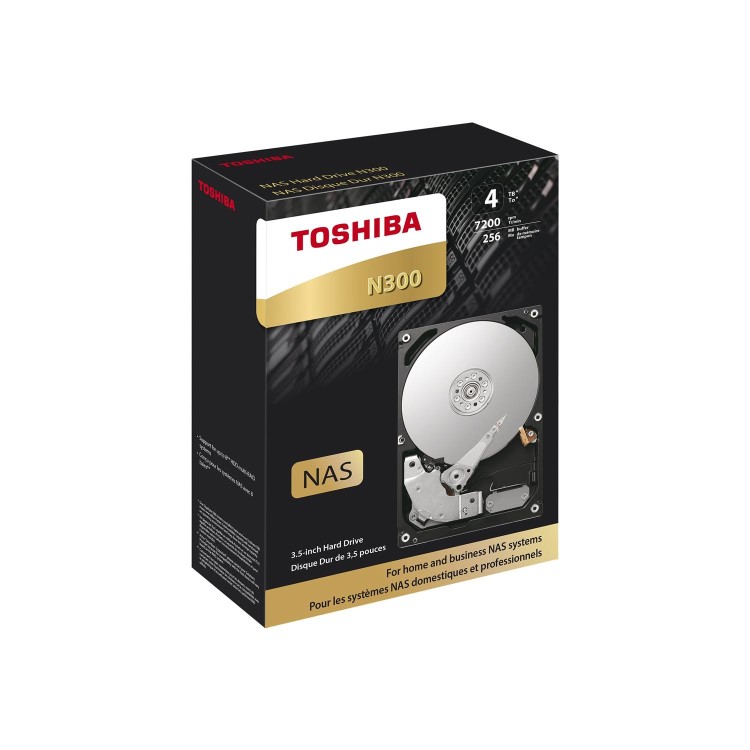 Toshiba N300 4TB SATA 3.5" NAS Internal Hard Drive